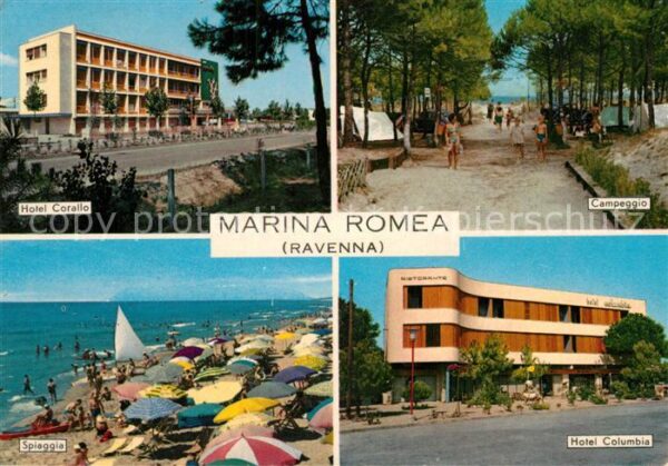 Marina Romea Hotel Corallo Campeggio Spiaggia Hotel