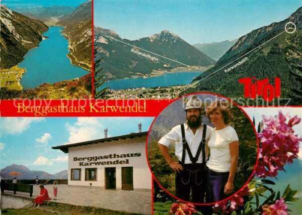 Pertisau Achensee Berggasthaus Karwendel Liftstationen
