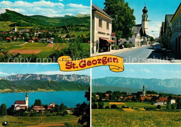 St Georgen Attergau Kirche Panoramen