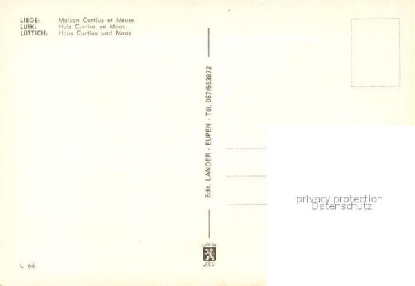 Liege Luettich Maison Curtius Meuse – Bild 2