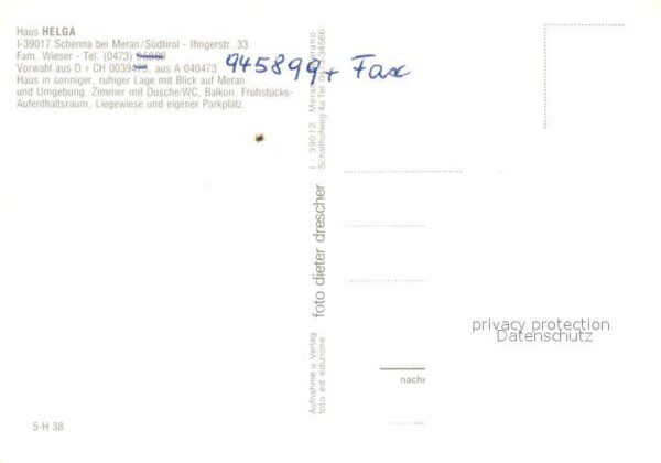 Schenna Meran Haus Helga – Bild 2