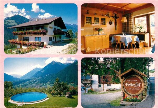 Schenna Meran Frühstückspension Gröberhof