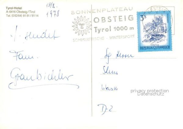 Obsteig Tirol Tyrol Hotel – Bild 2