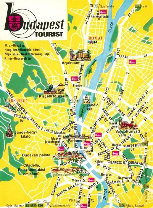 Budapest Touristenkarte