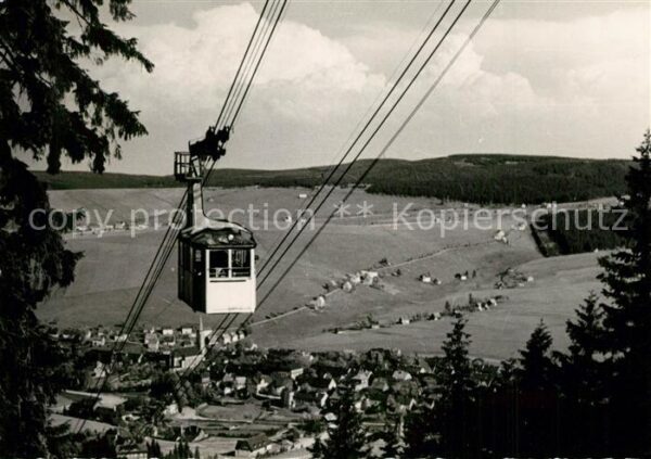 Oberwiesenthal Erzgebirge Seilschwebebahn