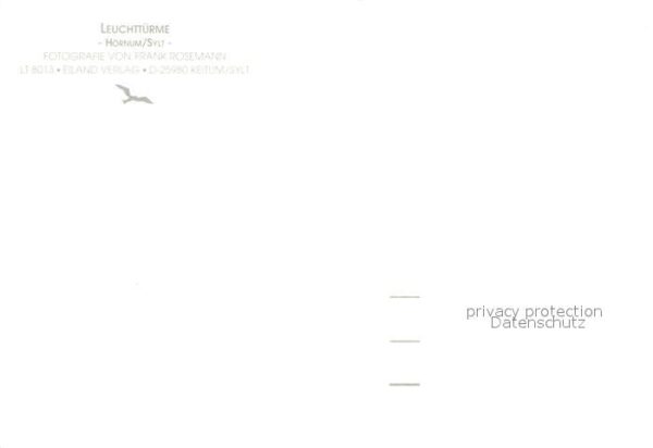 Hoernum Sylt Leuchtturm – Bild 2