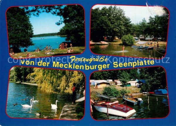 Neubrandenburg Mecklenburger Seenplatte Strand Bootsan