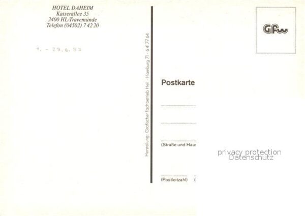 Travemuende Ostseebad Hotel Daheim – Bild 2