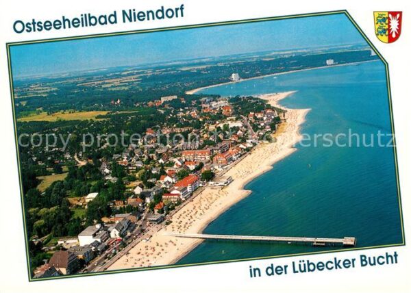 Niendorf Ostseebad Fliegeraufnahme Lübecker Bucht
