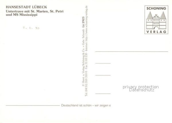 Luebeck Untertrave Sankt Marien Sankt Petri MS – Bild 2