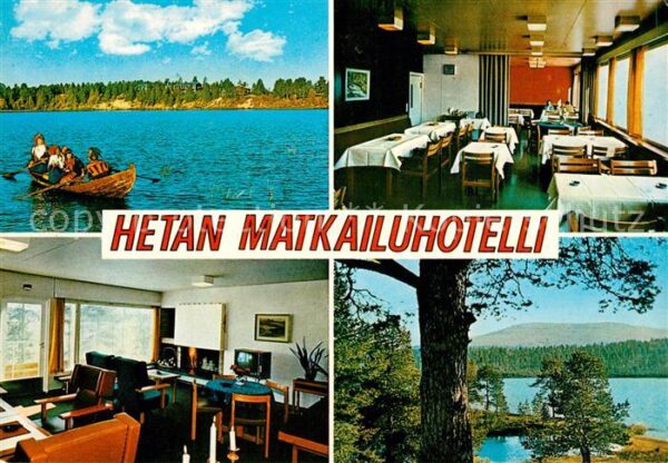 Lappland Lapland Enon Tekiö Hetta Tourist Hotel