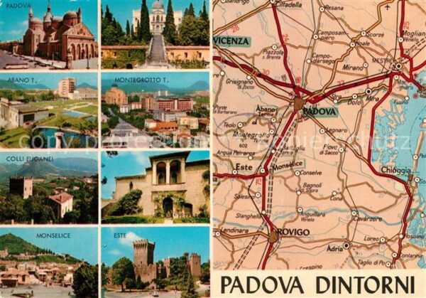 Padova Veneto IT Padova Montegretto Abano Monselice Este
