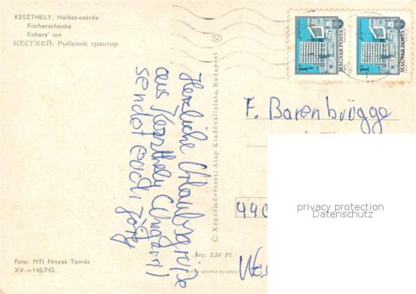 Keszthely Halasz csarda Fischerschenke – Bild 2