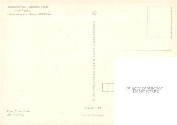 Balatonalmadi Hotel Aurora – Bild 2