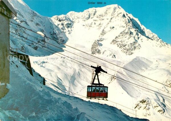 Sulden Solda Madritsch Seilbahn Winter
