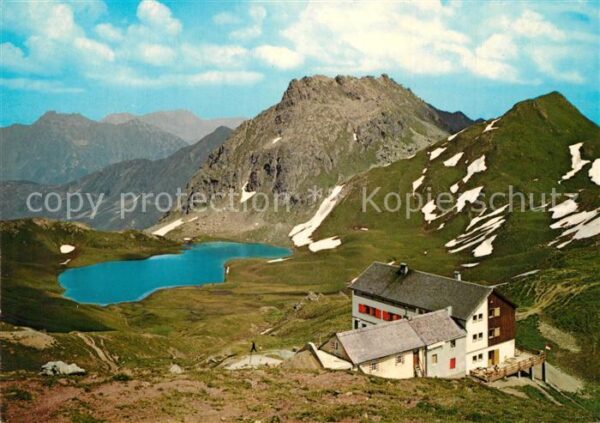 Tilisunahuette Seehorn Tilisunasee Alpenpark Montafon