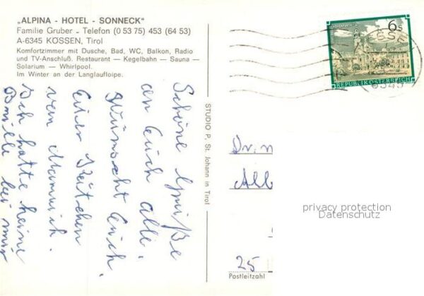 Koessen Tirol Alpina Hotel Sonneck – Bild 2