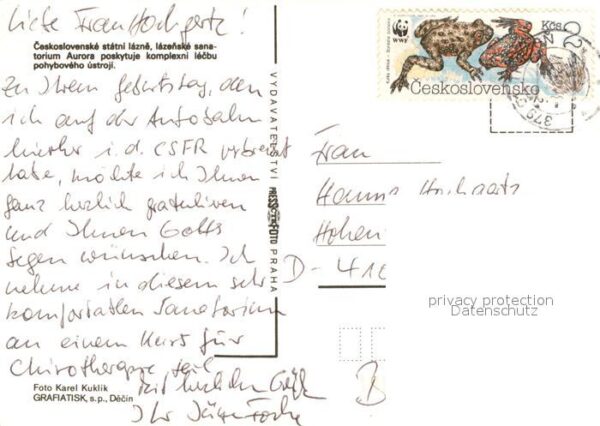 Trebon Czechia Sanatorium Aurora – Bild 2