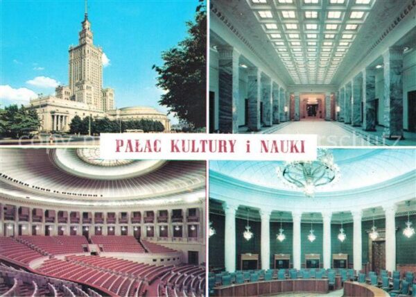 Warszawa Kulturpalast Marmorsaal