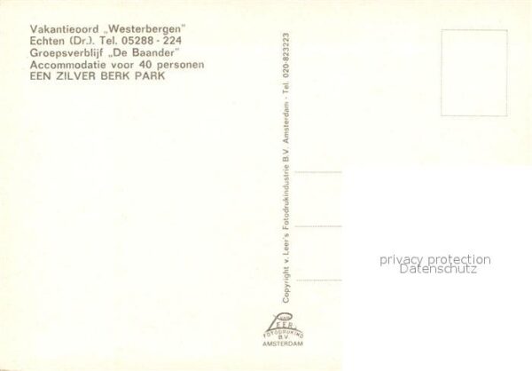 Echten Vakantieoord Westerbergen – Bild 2