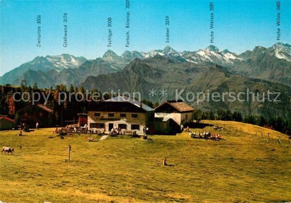 Saltaus Gasthaus Tallner Alm Hirzerhütte