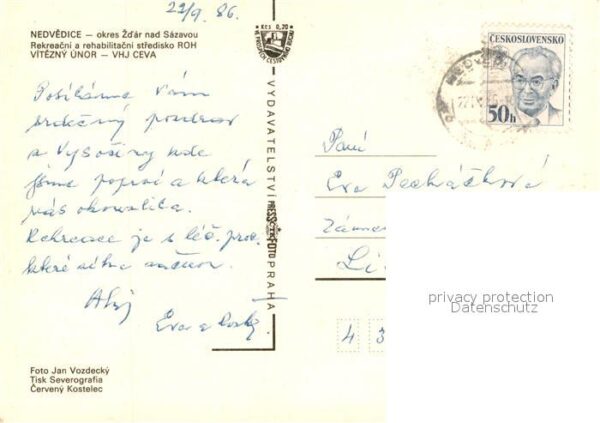 Nedvedice Okres Venkov Vitezny Unor Kurklinik – Bild 2