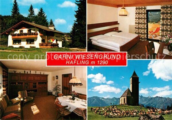 Hafling Garni Wiesengrund Kirche