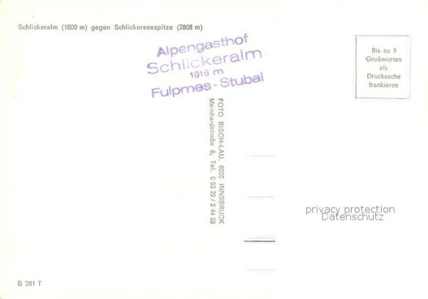 Fulpmes Tirol Alpengasthof Schlickeralm – Bild 2