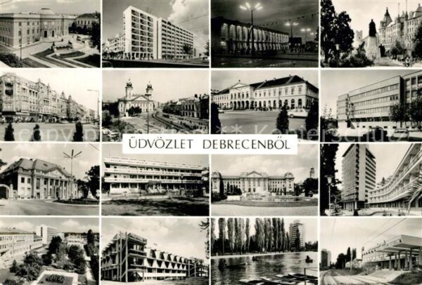Debrecen Debrezin Stadtansichten