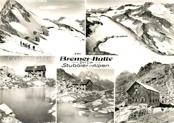Bremerhuette Gipfel Habicht