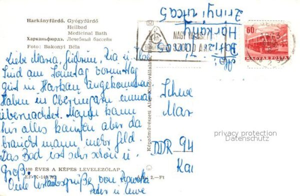 Harkanyfuerdo Gyogyfürdö Heilbad – Bild 2