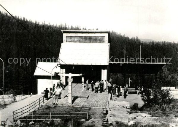 Karpacz Dworzec kolejki na Sniezke Bergbahn Ses