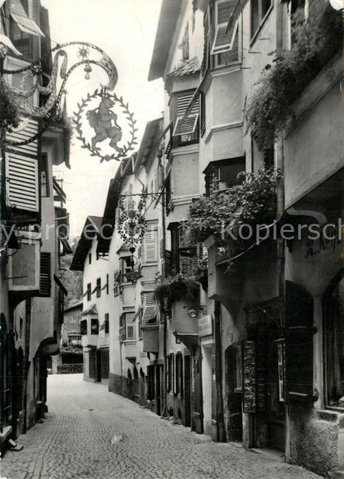 Chiusa Klausen Suedtirol Gasse Altstadt