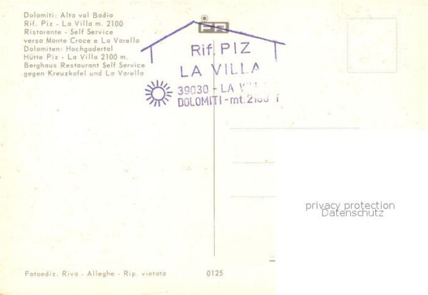 La Villa Val Badia Rifugio Piz verso Monte Croce e La Vare – Bild 2