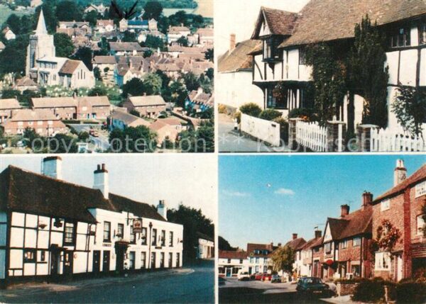 Elham Kent General view Elham Manor Rose and Crown