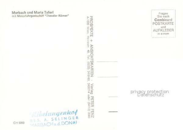 Marbach Donau und Maria Taferl Motorfahrgastschiff Th – Bild 2