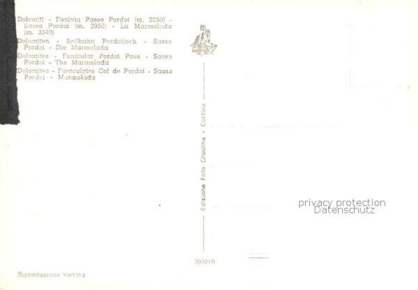 Passo Pordoi Funivia Marmolada Dolomiti Seilbahn Ber – Bild 2