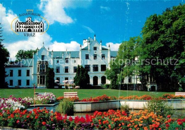 Vraz u Pisku Reha Kursanatorium Parkanlage Wasserspi