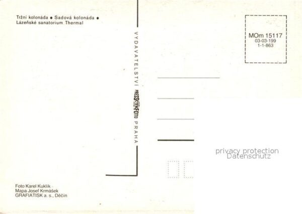 Karlovy Vary Trzni kolonada Sadova kolonada Lazenske – Bild 2