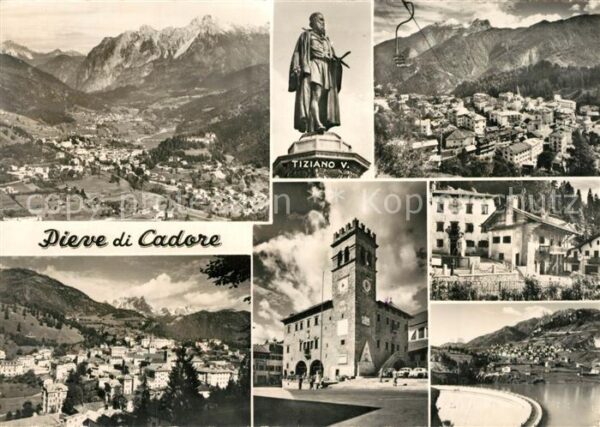Cadore Panorama Tallandschaft Dolomiten Ortsmo