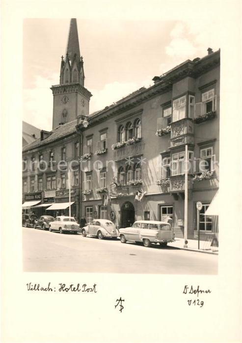Villach Kaernten Hotel Post Kirchturm