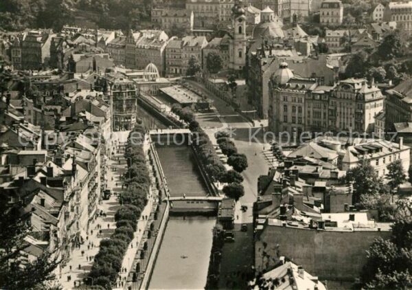 Karlovy Vary Lazenska ctvri Kurort Kurhäuser Templa