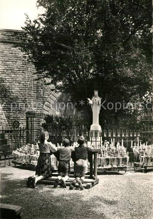 Beauraing Endroit de l'Apparition Platz der Ersch