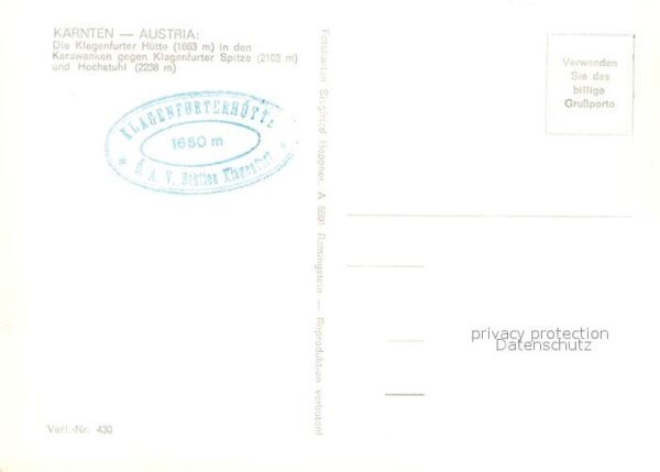 Klagenfurter Huette Berghaus in der Karawanken – Bild 2