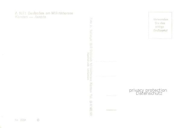 Seeboden Millstaettersee Fliegeraufnahme – Bild 2