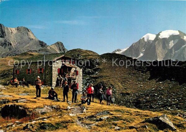 Pfitscherjochhaus Rifugio Passo di Vizze Berghaus Hochferner Dolomiten Cima Grav