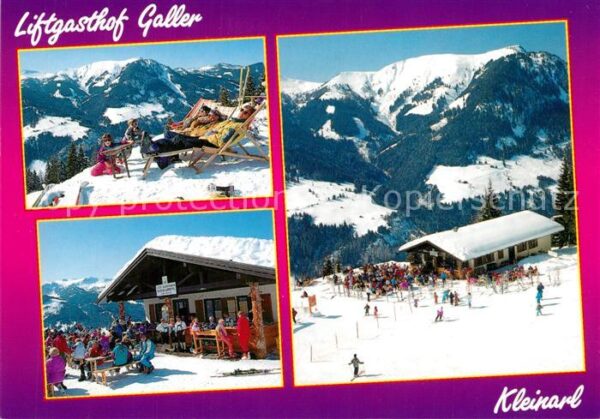 Kleinarl Gasthof Galler Mittelstation Kleinarler