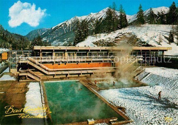 Badgastein Warmfreibad Felsenthermalbad