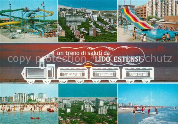 Lido degli Estensi Hotels am Meer Strand Freizeitbad Eisen