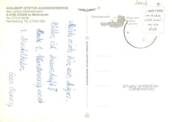 Aigen Muehlkreis Adalbert Stifter Jugendherberge Stifter – Bild 2